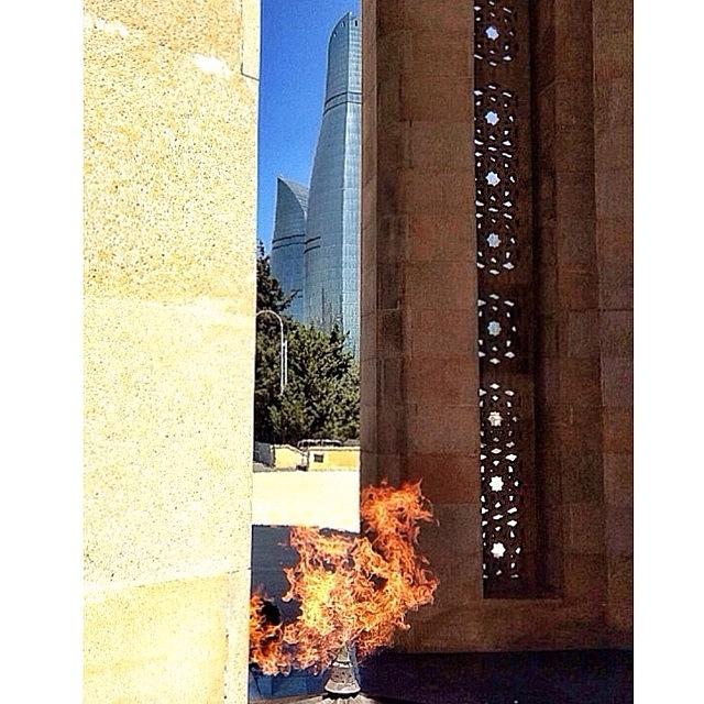 Looking Through The Eternal Flame Photograph by Will Banks