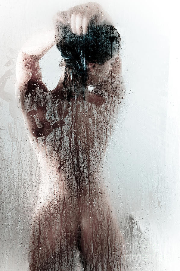 Nude Photograph - Looking Through the Glass by Jt PhotoDesign