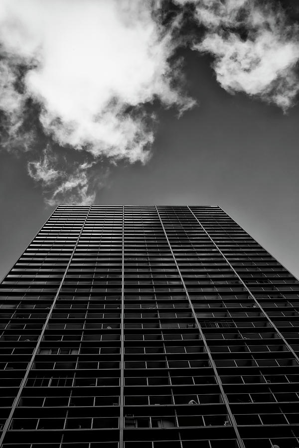 Looking Up At A Tall Building Photograph by Ian Ludwig