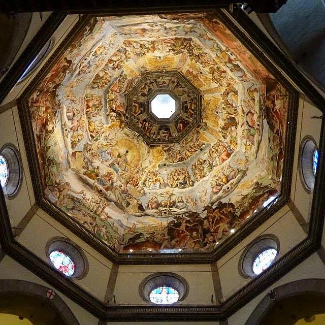 Michelangelo Photograph - Looking Up!
#pisa #italy #cathedral by Pamela Harridine