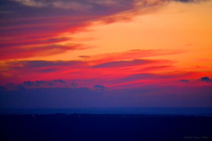 Lookout Mountain Sunset Photograph by Tara Potts