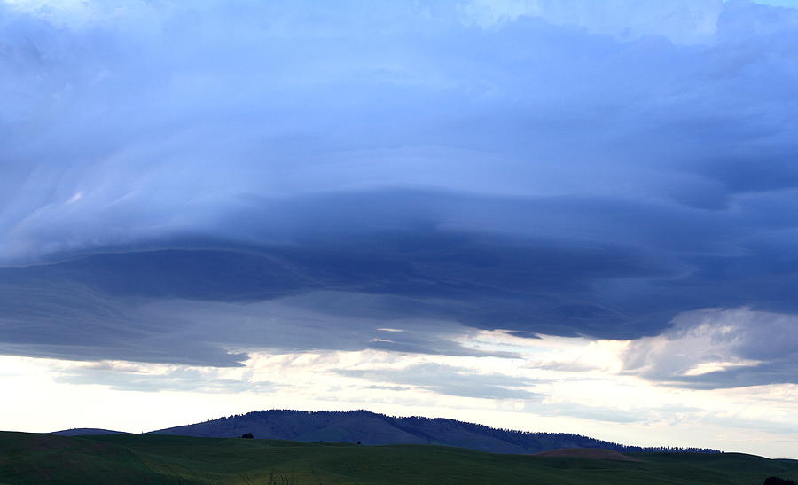 Looming Cloud Of Kamiak Photograph