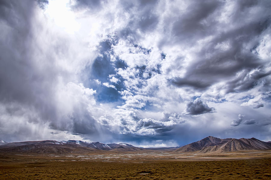 Looming Clouds Photograph by James Wheeler - Fine Art America