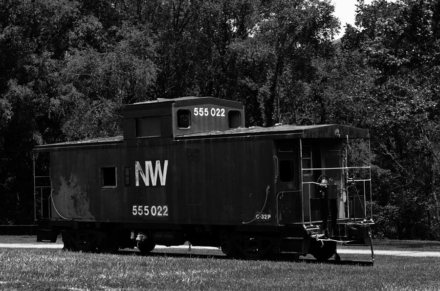 Loose Caboose Photograph by Cathy Shiflett