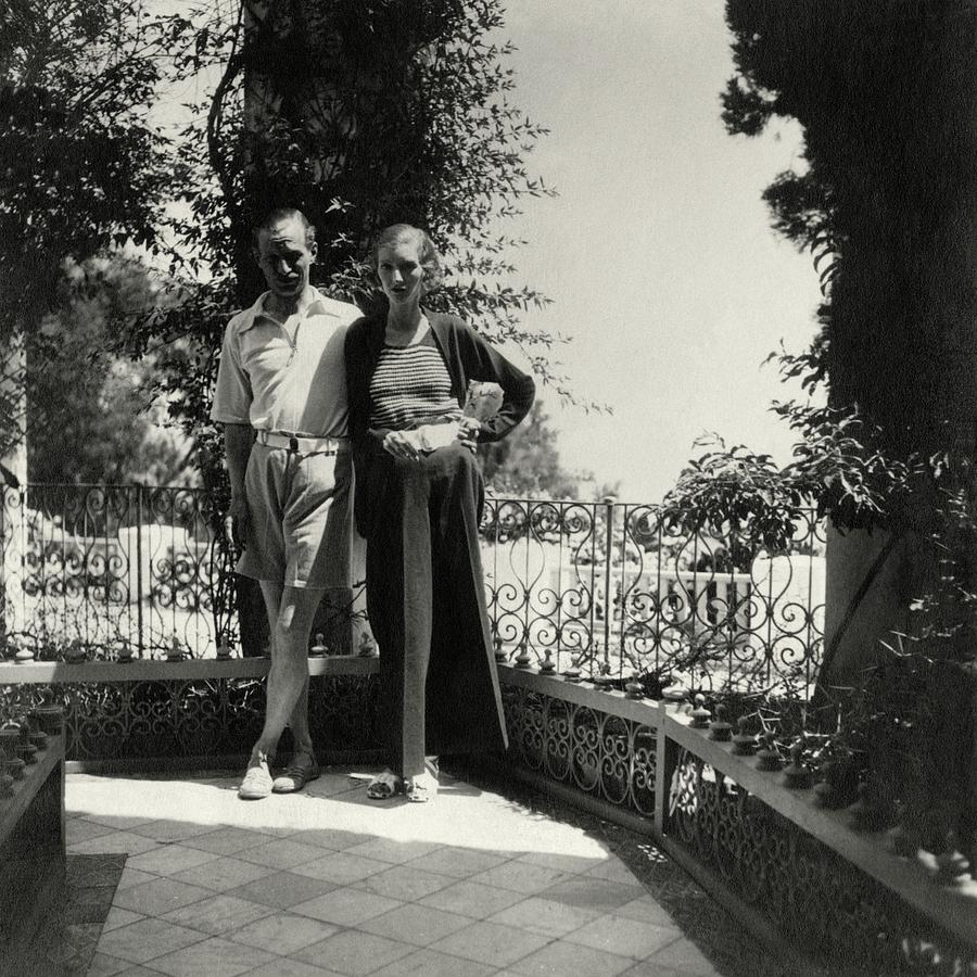 Lord And Lady Brownlow In Tunisia Photograph by John McMullin