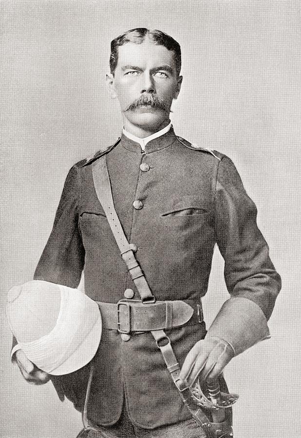 Lord Kitchener In 1882 As Major Of The Egyptian Cavalry Field Marshal Horatio Herbert Kitchener Bridgeman Images 