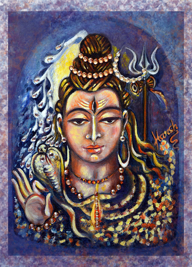 Lord Shiva Painting by Harsh Malik