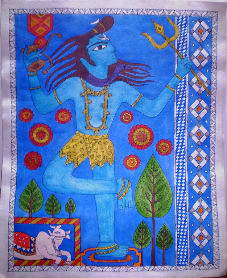 Shiva Painting - Lord Shiva by Varsha Lad