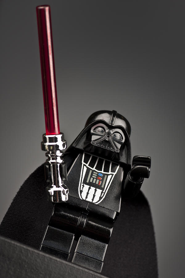 Lego Photograph - Lord Vader by Samuel Whitton Lego Photograph - Lord Vader by Samuel Whitton