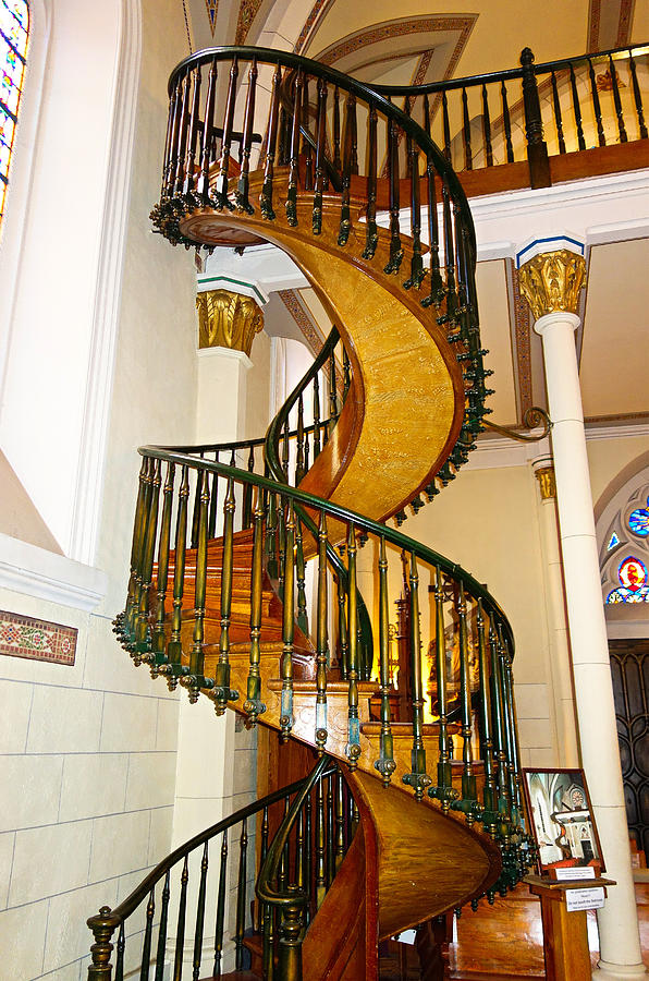 Loretto Chapel Staircase Photograph by Robert Meyers-Lussier