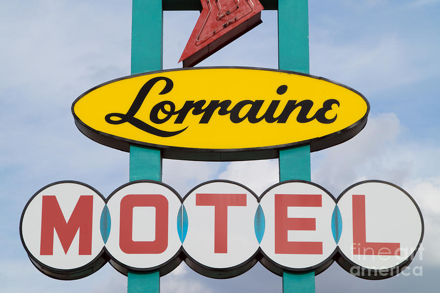 Lorraine Motel Sign II Photograph by Clarence Holmes