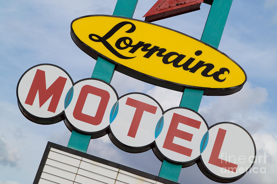 Lorraine Motel Sign III Photograph by Clarence Holmes