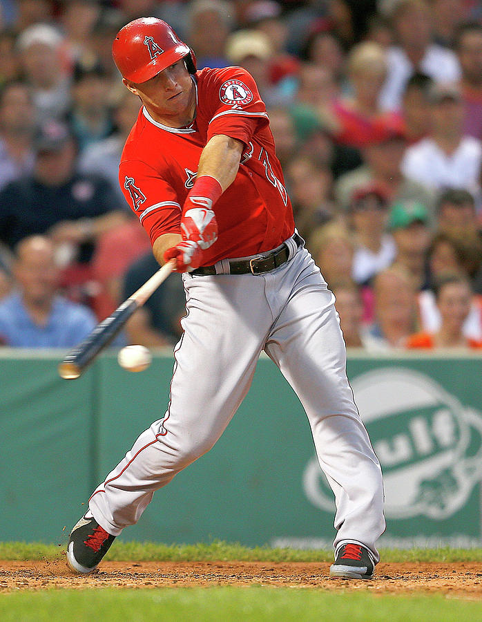 Los Angeles Angels Of Anaheim V Boston Photograph by Jim Rogash Los Angeles Angels Of Anaheim V Boston Photograph by Jim Rogash