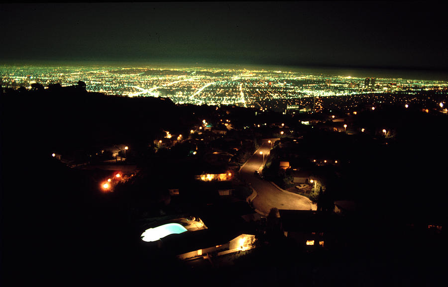 Los Angeles Basin From Mulholland Drive Photograph by Tom Wurl