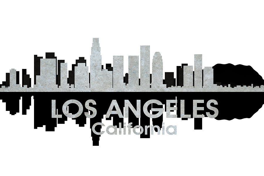Los Angeles CA 4 Mixed Media by Angelina Tamez