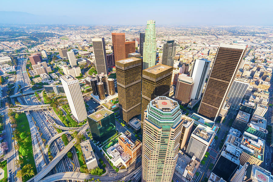 Los Angeles California Downtown Photograph by Dszc