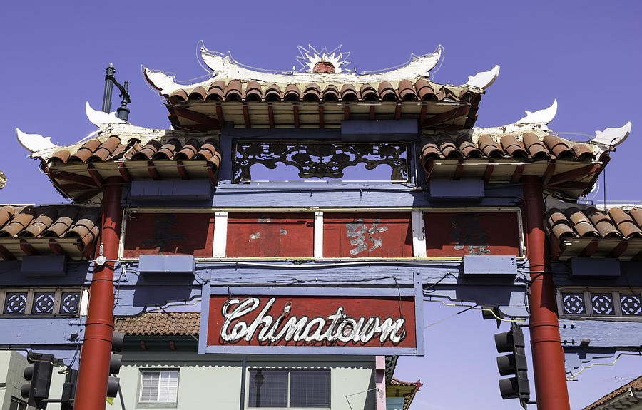 Los Angeles Chinatown Photograph by Teresa Mucha
