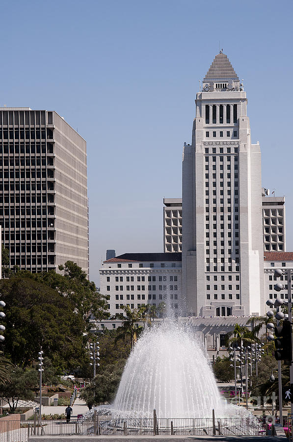 Los Angeles City Hall Photograph by Brenda Kean
