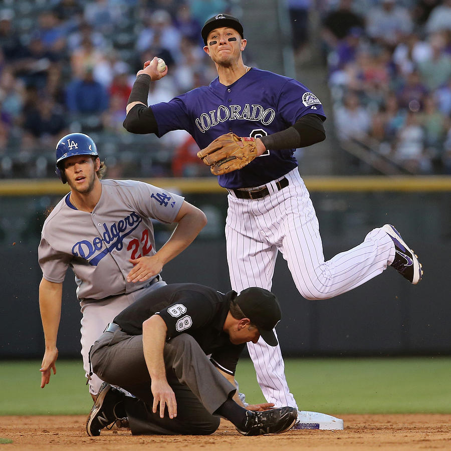 Los Angeles Dodgers V Colorado Rockies Photograph by Doug Pensinger Los Angeles Dodgers V Colorado Rockies Photograph by Doug Pensinger