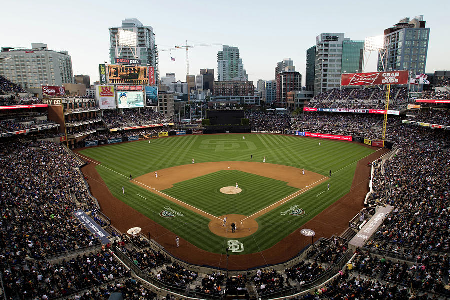 Los Angeles Dodgers V. San Diego Padres Photograph by Rob Leiter Los Angeles Dodgers V. San Diego Padres Photograph by Rob Leiter