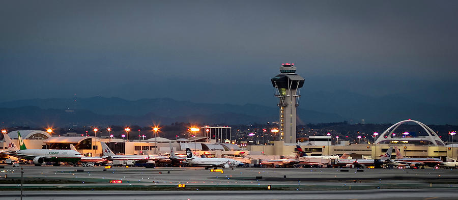 Los Angeles Photograph - Los Angeles International Airport by April Reppucci