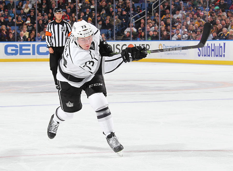Tyler Toffoli Photograph - Los Angeles Kings V Buffalo Sabres by Bill Wippert