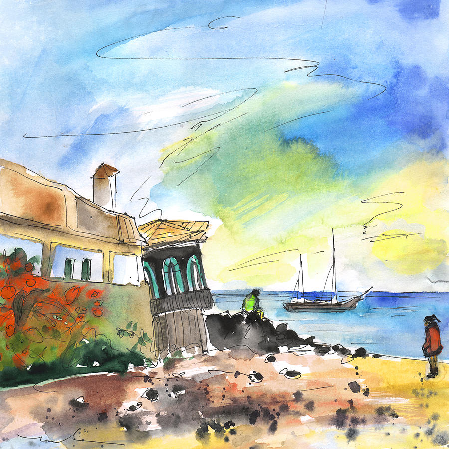 Los Cristianos 04 Painting by Miki De Goodaboom
