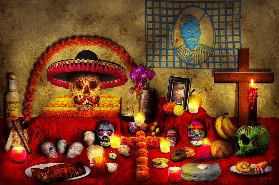 Dios De Los Muertos Altar