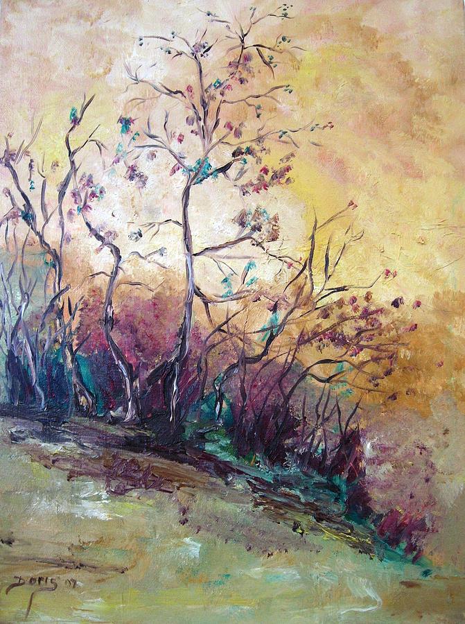 Landscape Painting - Los Horgolitos 3 by Doris Cohen