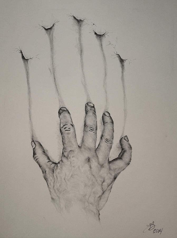 Losing Grip Drawing by Tim Brandt - Fine Art America