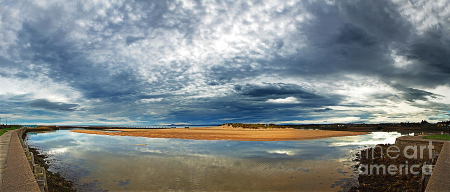 Nature Photograph - Lossiemouth pano by Jane Rix