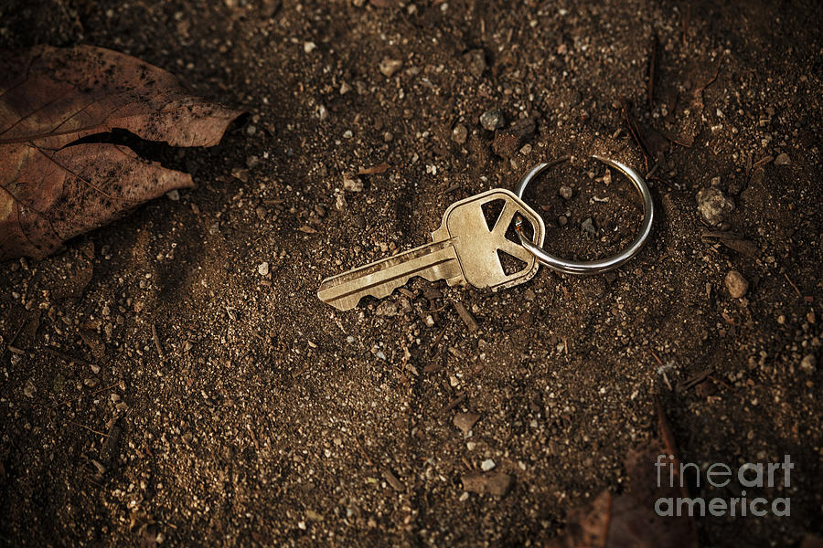 Still Life Photograph - Lost and found key by Konstantin Sutyagin