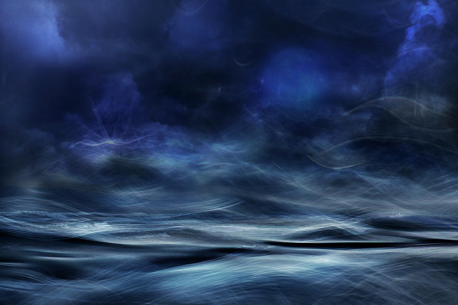 Abstract Photograph - Lost At Sea by Willy Marthinussen