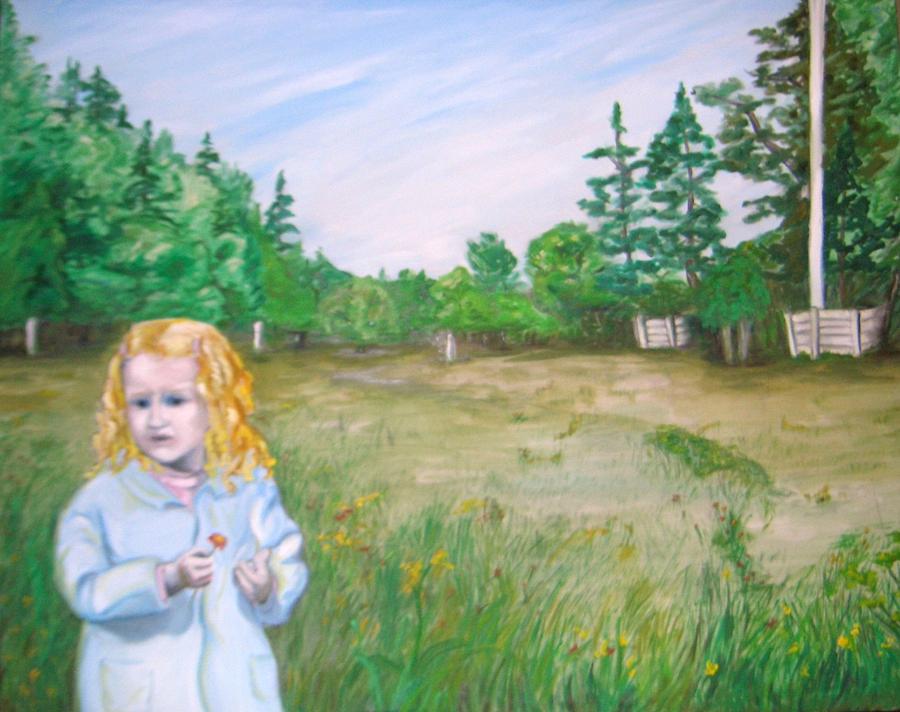 Lost Child Painting by Ida Eriksen