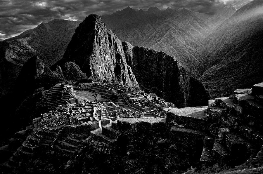 Black And White Photograph - Lost City Of The Incas by Alejandro Fern?ndez Mu?oz