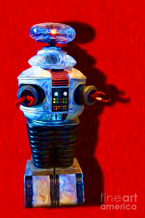 Lost In Space Robot - 20130117 Photograph by Wingsdomain Art and Photography