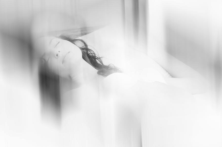 Lost in the Dreams. Boudoir Photography 7. Impressionism. Exclusively For Faa Photograph by Jenny Rainbow