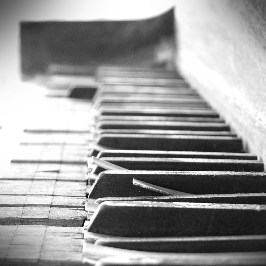 Piano Keys Photograph - Lost My Keys by Mike McGlothlen