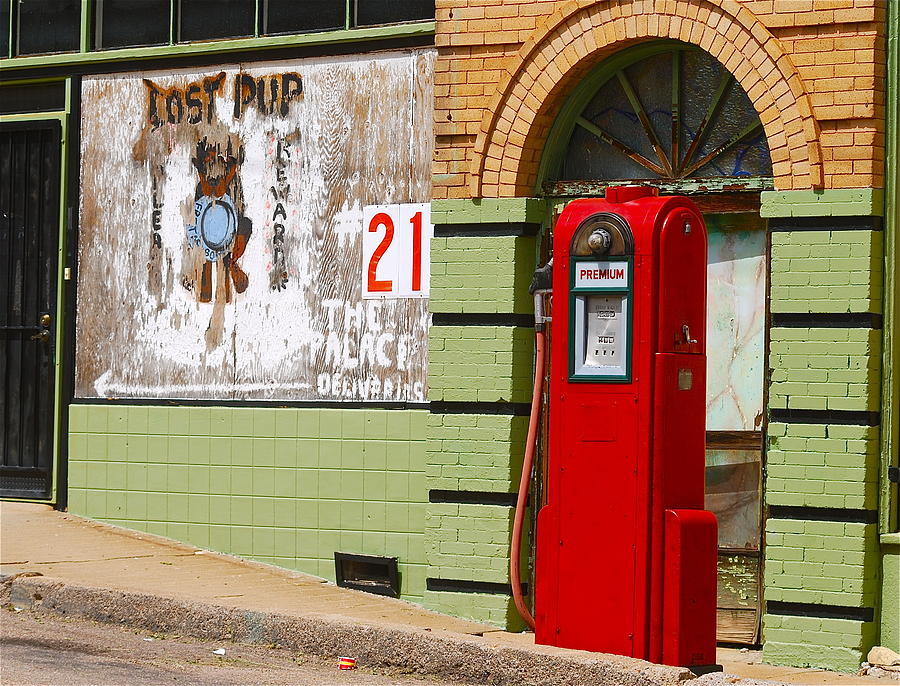Lost Pup in Bisbee Photograph by Louise Morgan