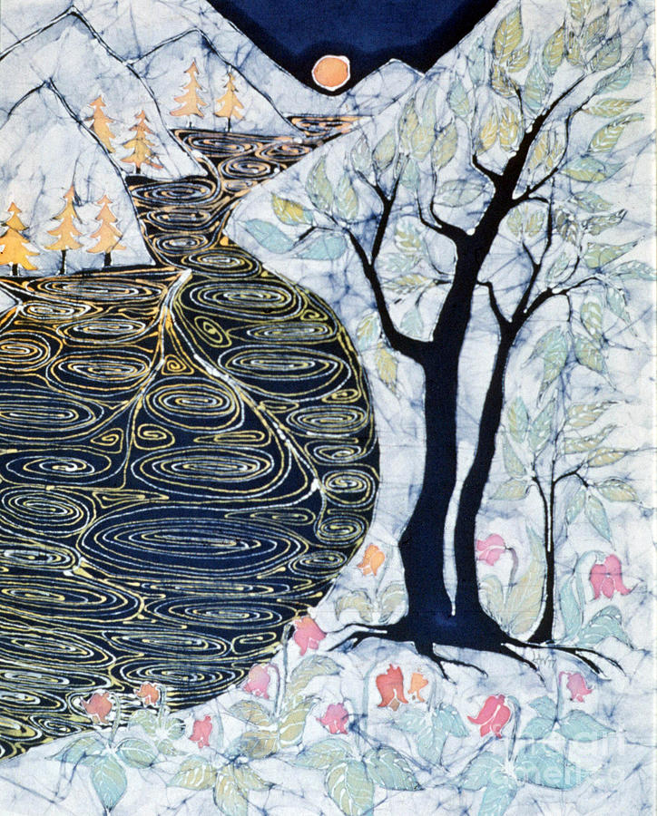 Lothlorien  Tapestry - Textile by Carol Law Conklin