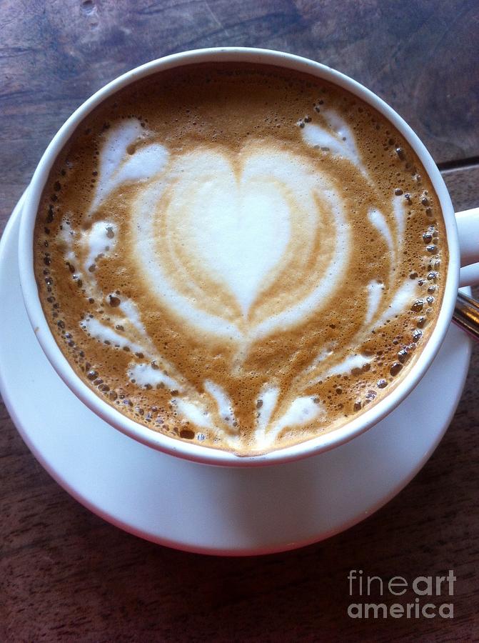 Lotta Love Latte Photograph by Susan Garren