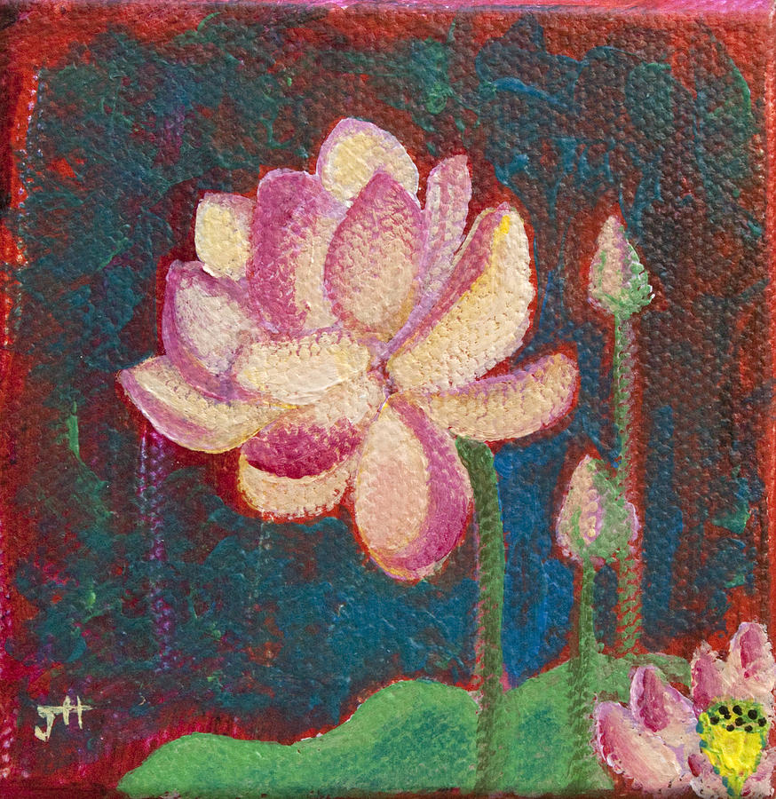 Lotus Dream Painting by Jaime Haney
