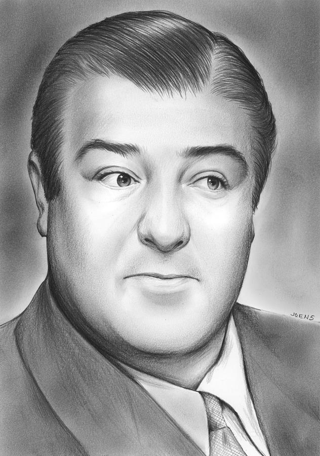 Lou Costello Drawing