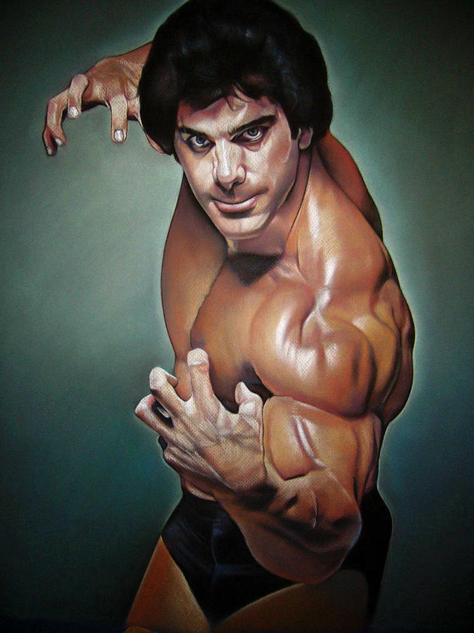 Hulk Pastel - Lou Ferrigno by Rod Alcantara