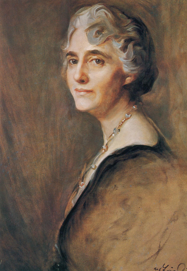 Lou Hoover, First Lady Painting by Science Source