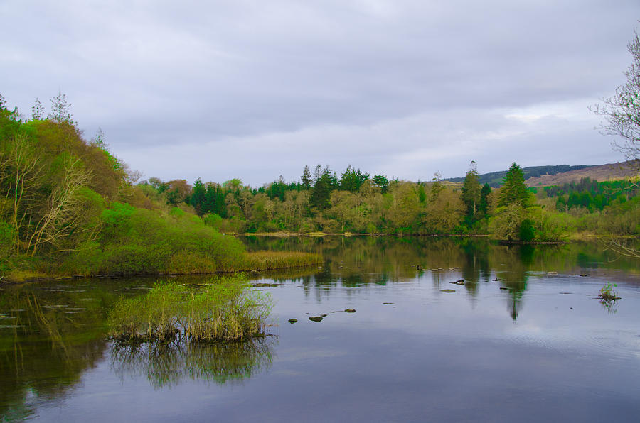 Castle Photograph - Lough Eske in the Morning by Bill Cannon