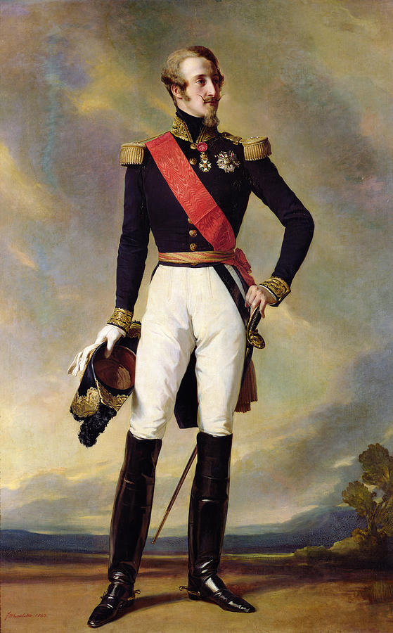 Louis-charles-philippe Of Orleans 1814-96 Duke Of Nemours, 1843 Oil On Canvas Photograph by Franz Xaver Winterhalter