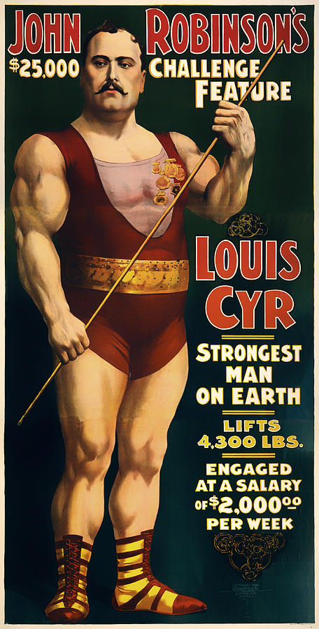 Louis Cyr Art for Sale - Fine Art America