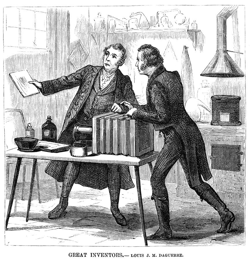 Louis Daguerre (1789-1851) Photograph by Granger