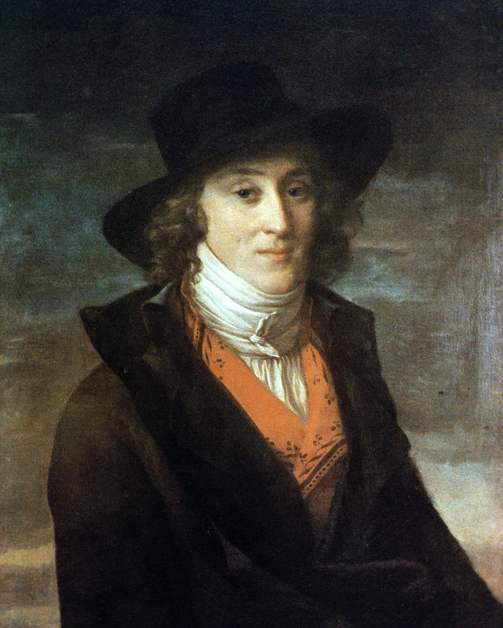 Louis De Saint-just (1767-1794) Painting by Granger